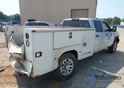 2017 Chevrolet Silverado Wt из США, поврежденный, VIN 1GB1KUEY2HF117838